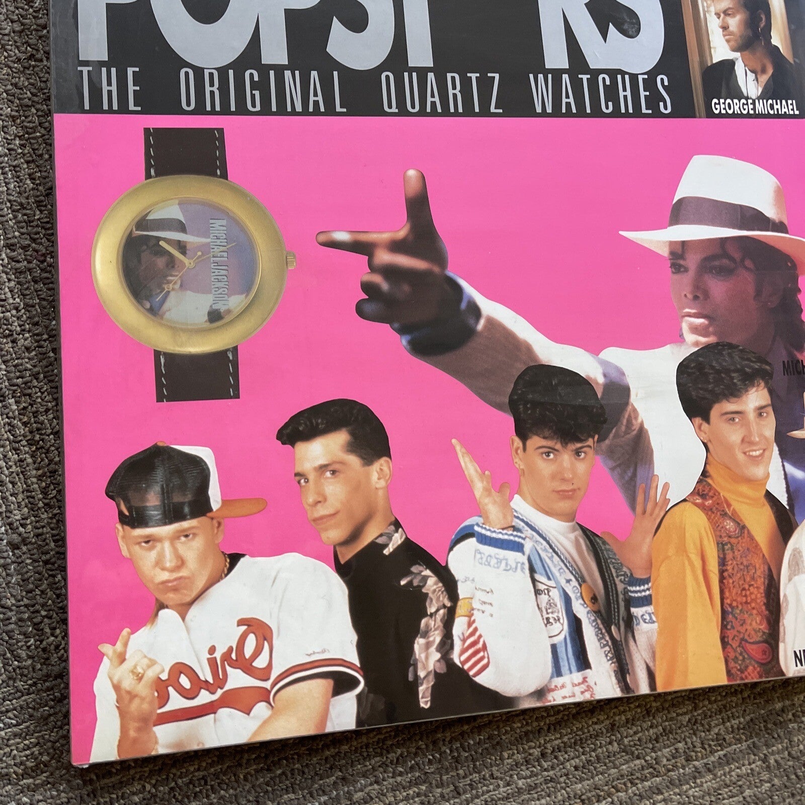 1990s MADONNA Michael Jackson Record Store Pop Stars Watch Promo POSTER Display2