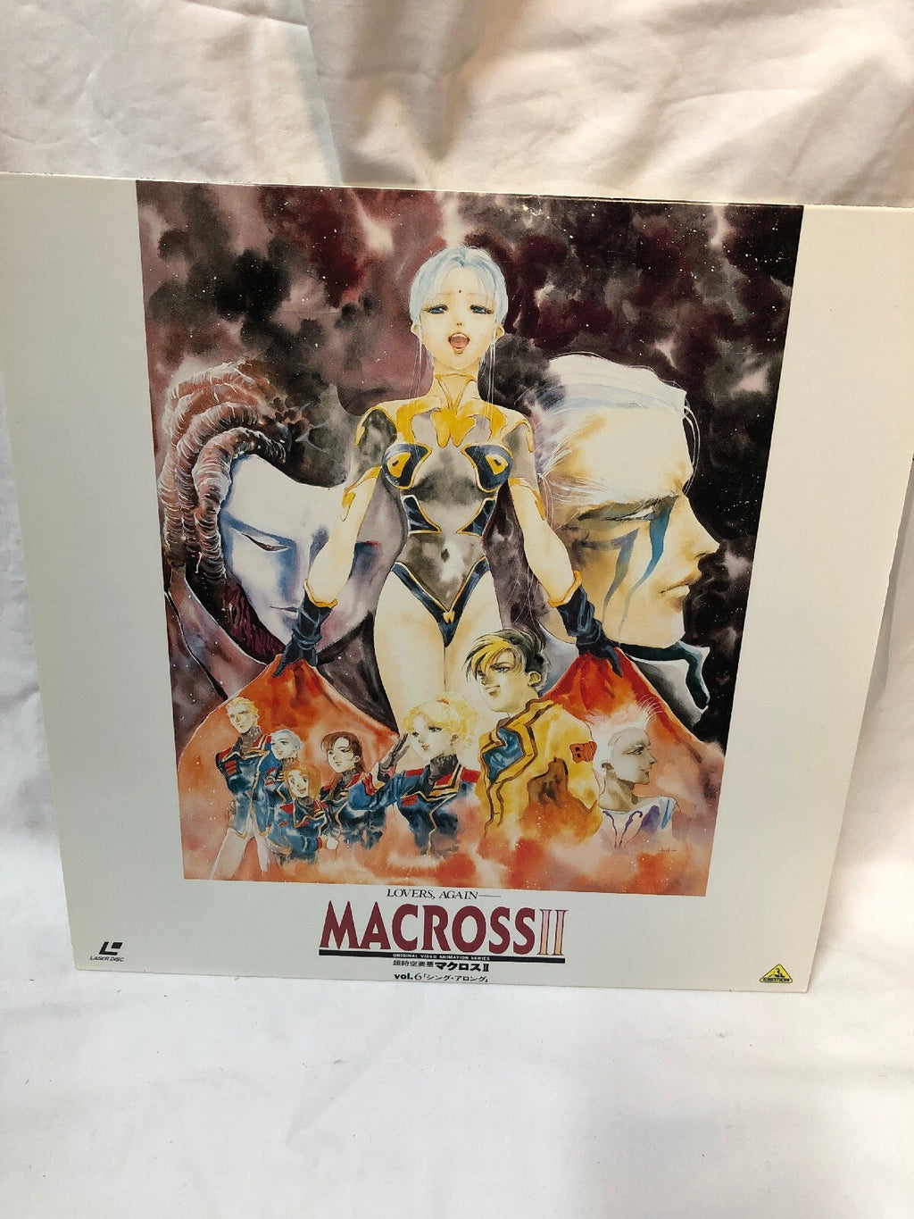 Lovers, Again -Macross LASERDISC Original Video Animation Beal-409 “sing AlOng”0