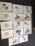 Vintage Japanese Woodblock Prints Lot Of 150