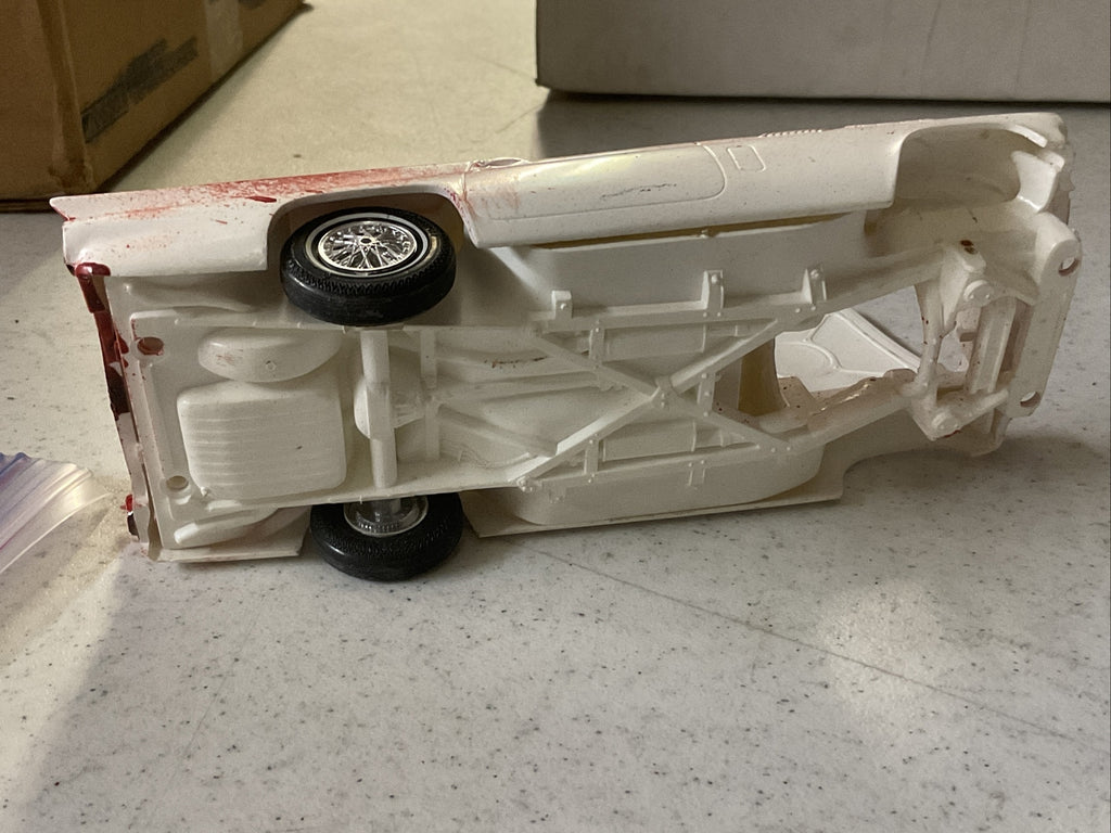 Vintage model car junkyard F/C Restoration Lot 57 TBird, Ford3