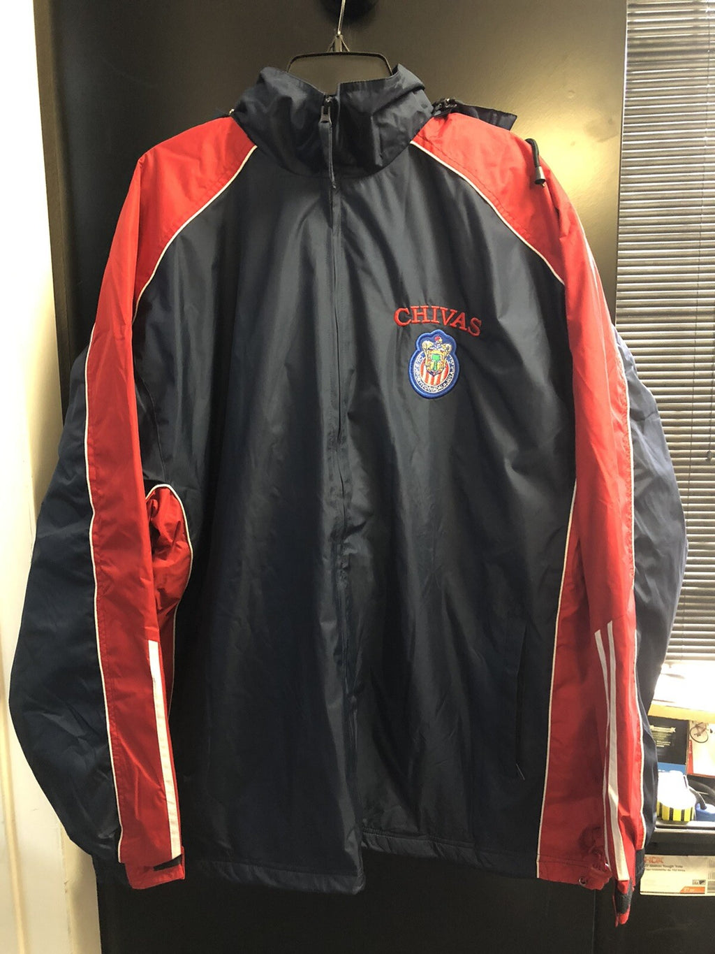 Chivas De Guadalajara Club Chamarra Rompevientos Jacket Pants Set Shoftshell XL0