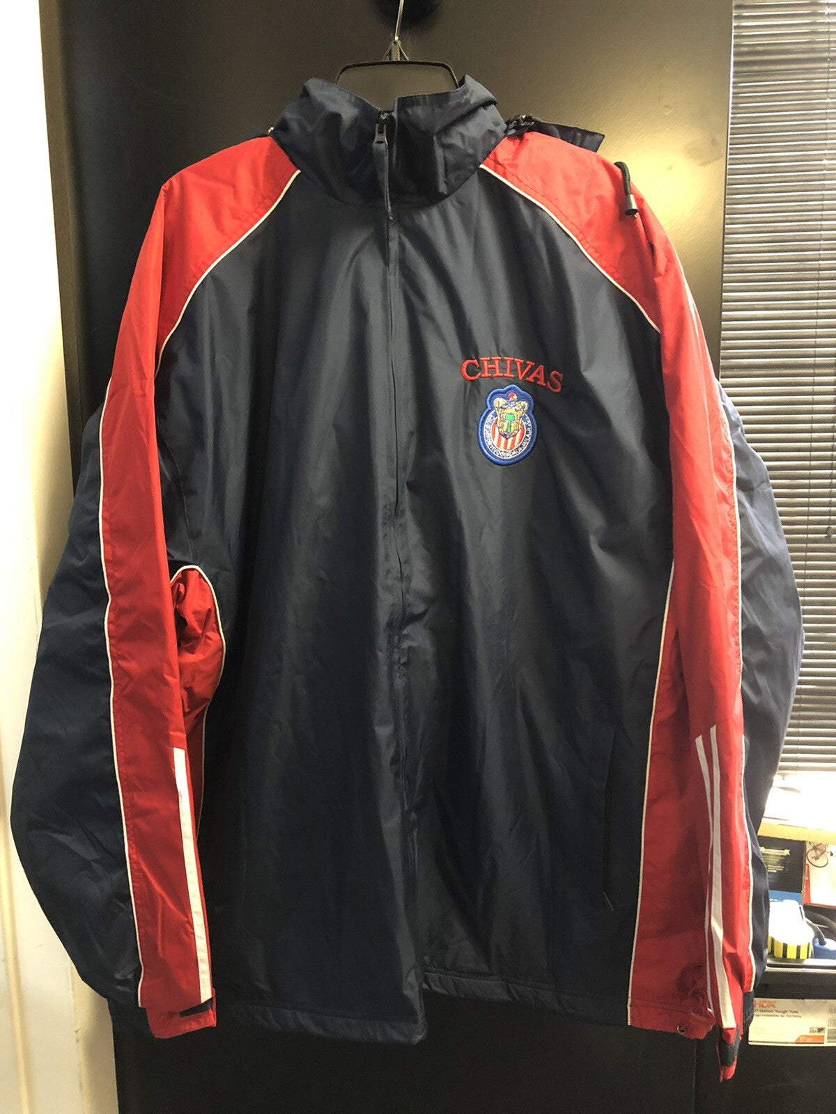 Chivas De Guadalajara Club Chamarra Rompevientos Jacket Pants Set Shoftshell XL0