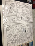 Al’s Comics Posters Lot Of 2 Black & White 17”x11”0