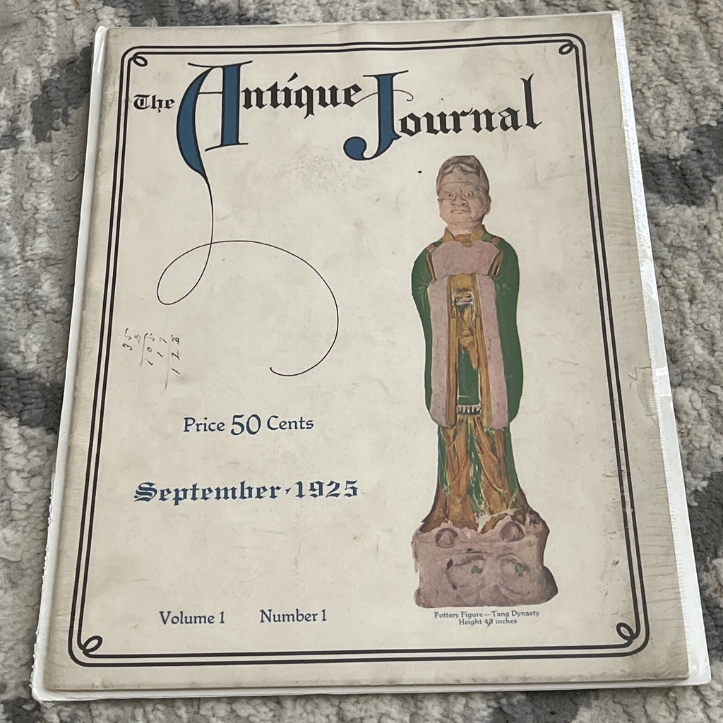 September 1925 The Antique Journal Volume 1 Number 10