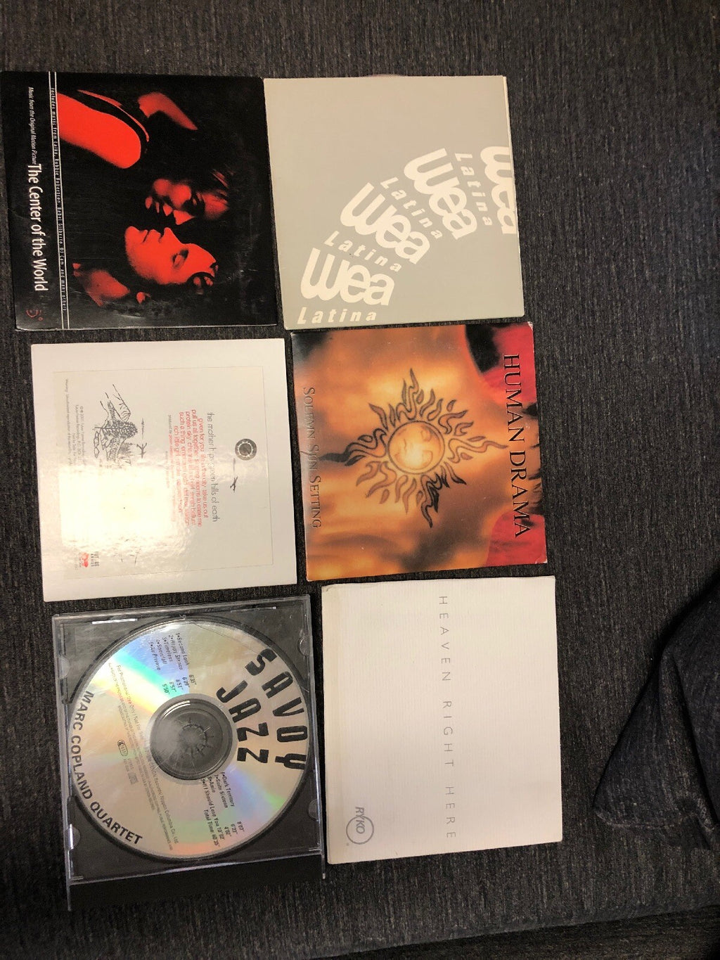 Lot 6 Human Drama Savoy Jazz Heaven Right Here Latin A Wea The Center Of World0