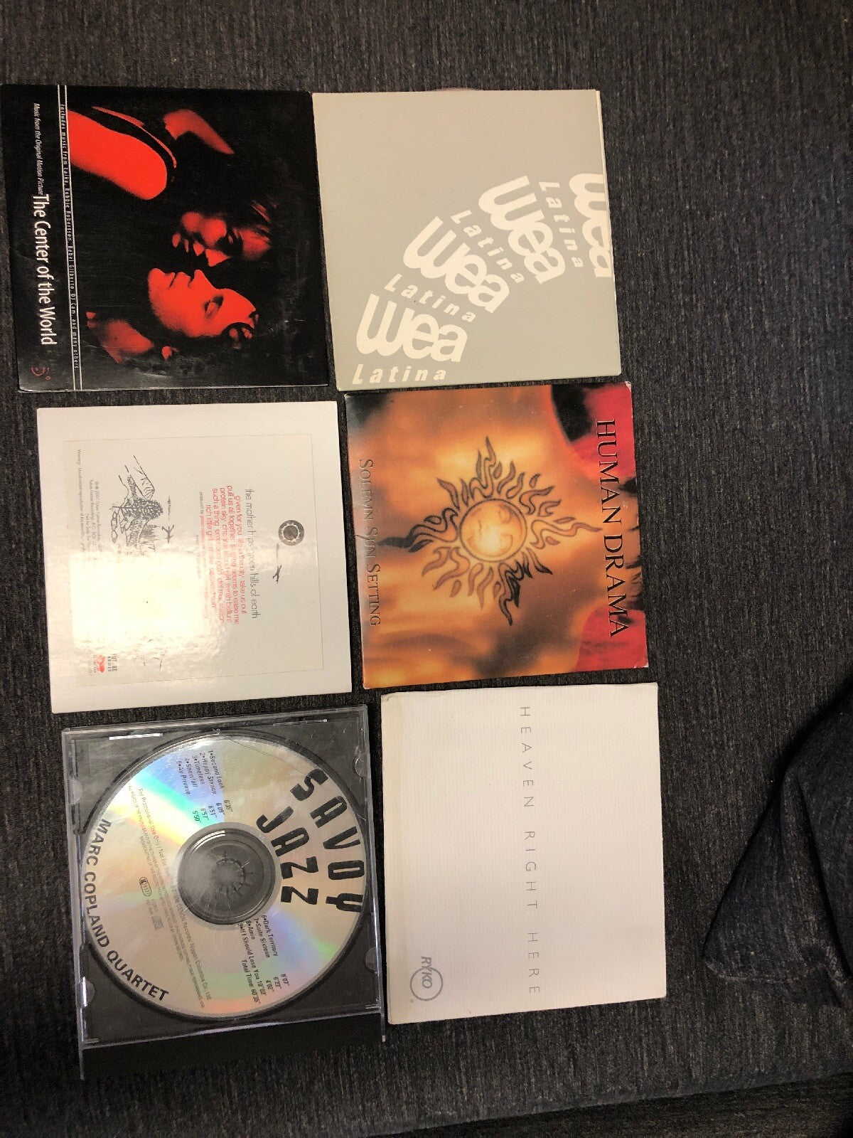 Lot 6 Human Drama Savoy Jazz Heaven Right Here Latin A Wea The Center Of World0