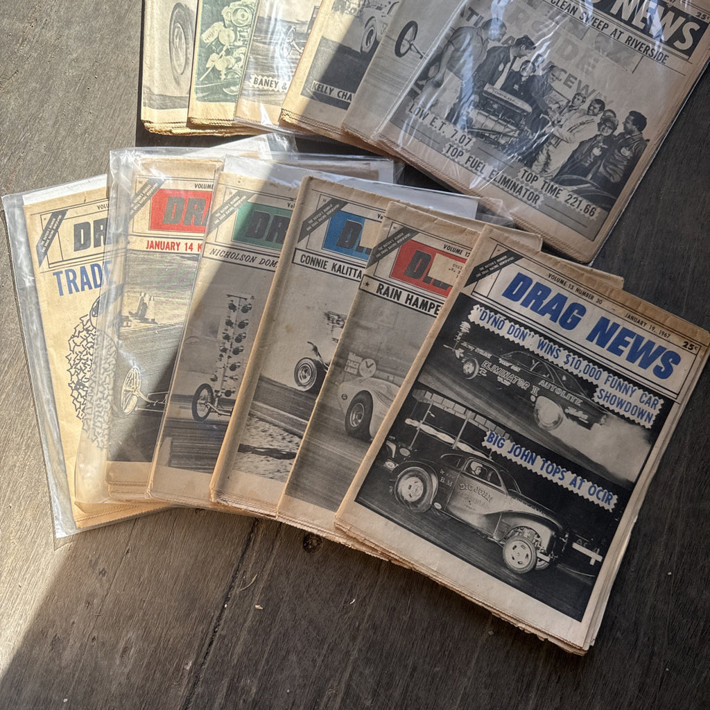 Vintage Drag News Magazine 1967 Volume 12 Drag Racing NHRA Don Garlits Lot1