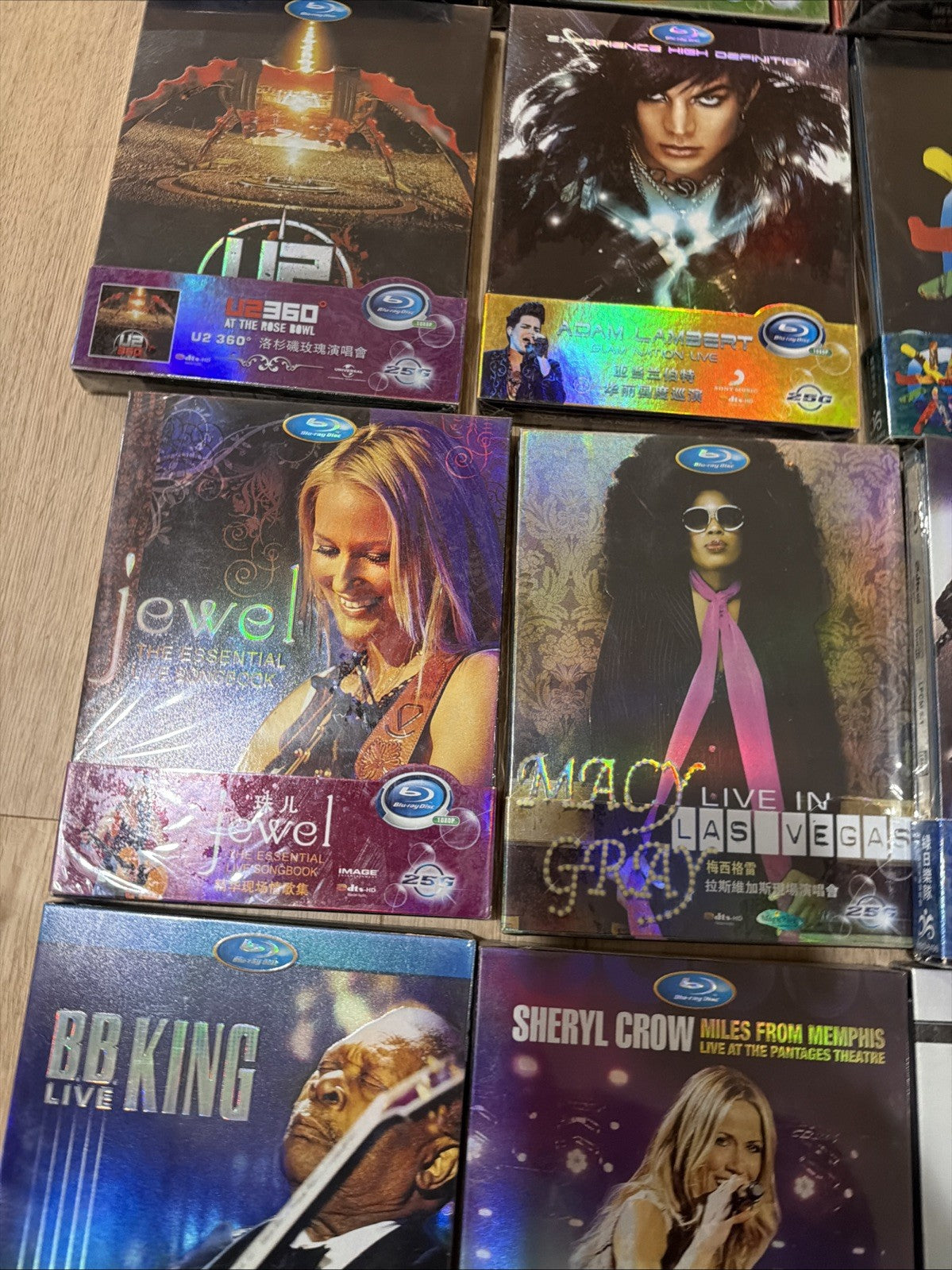 Sealed Rare OOP Music Blue Ray Lot Of 27 Chinese First Editions True HD6
