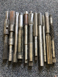 Vintage Lot Of 11 Drill Bits Union Twist Derby Line Etc0
