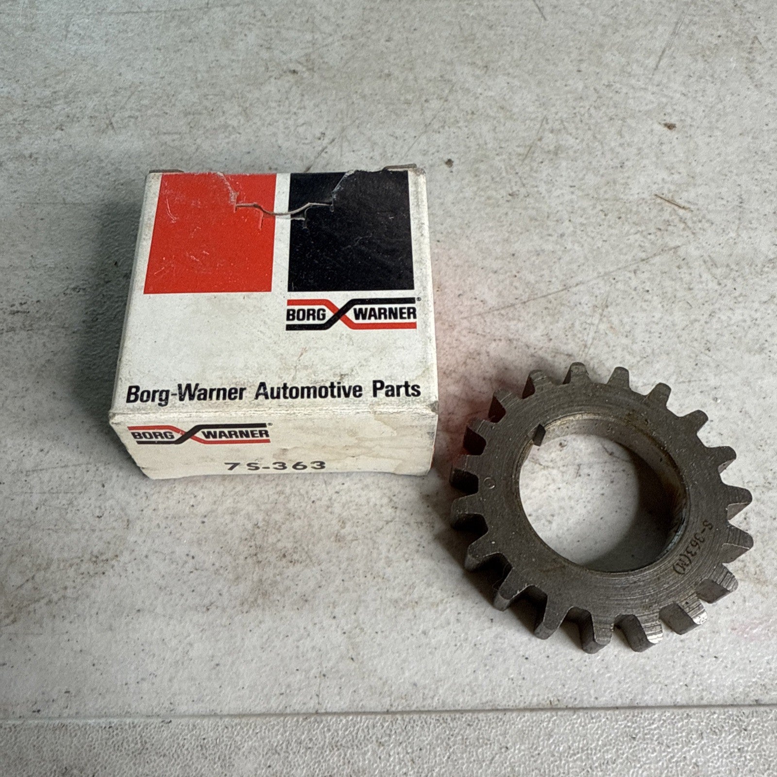 NOS Borg Warner  7S-358T Automotive Parts Timing Gear Sprocket Vintage OEM0