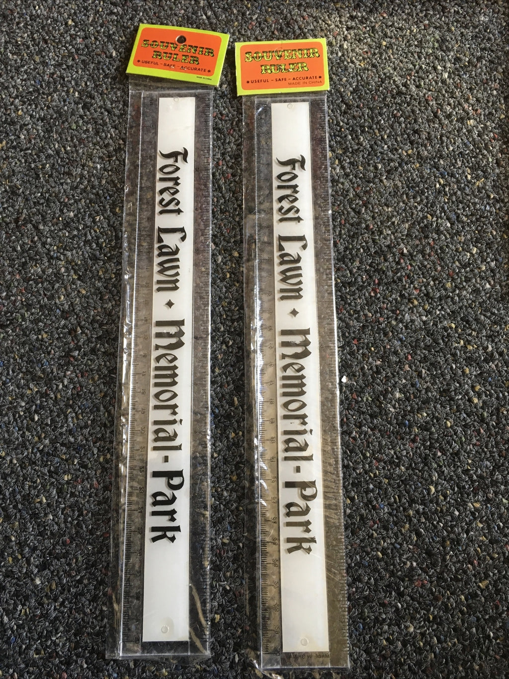 Lot Of 2 Souvenir Rulers- The Last Supper, Song Of Angels, La Pieta1
