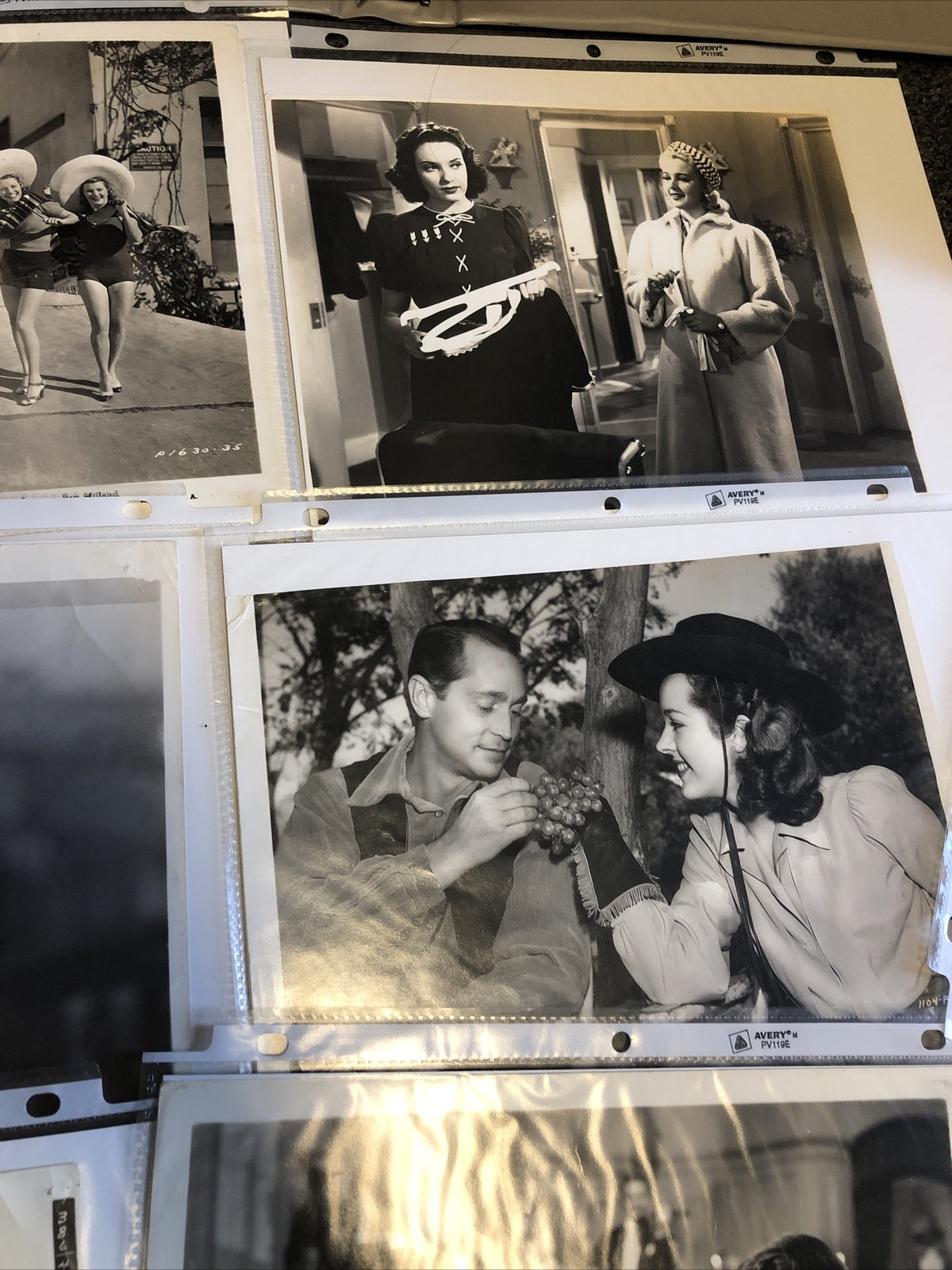 1930’s Hollywood Photographs Lot Of 17 Movie Lobby Original Very Rare9