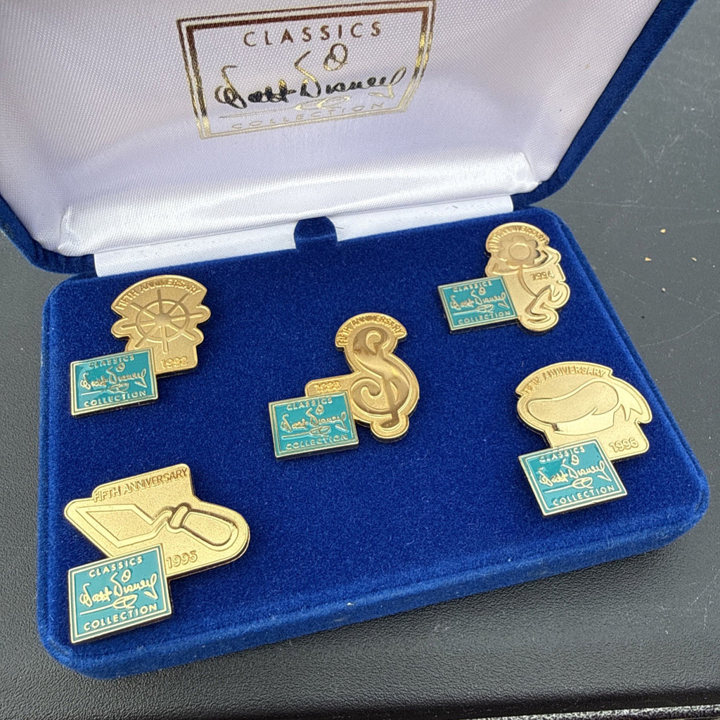 Walt Disney Classics Collection SET of 5 1997 Pins1