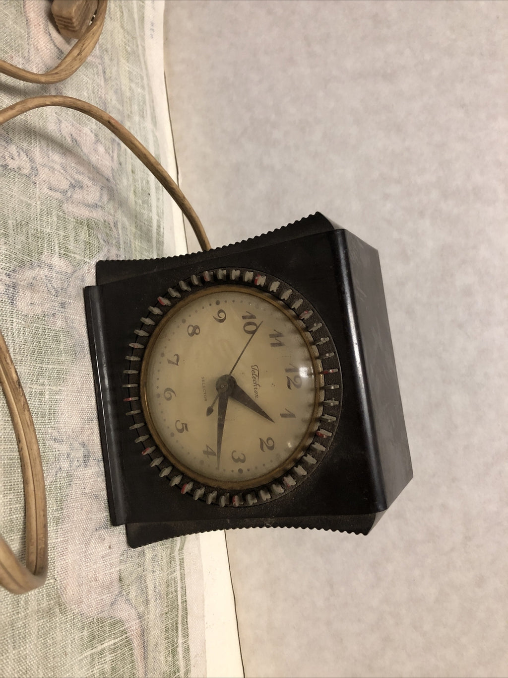 Vintage Telechron Selector Household Timer Clock Not Running0