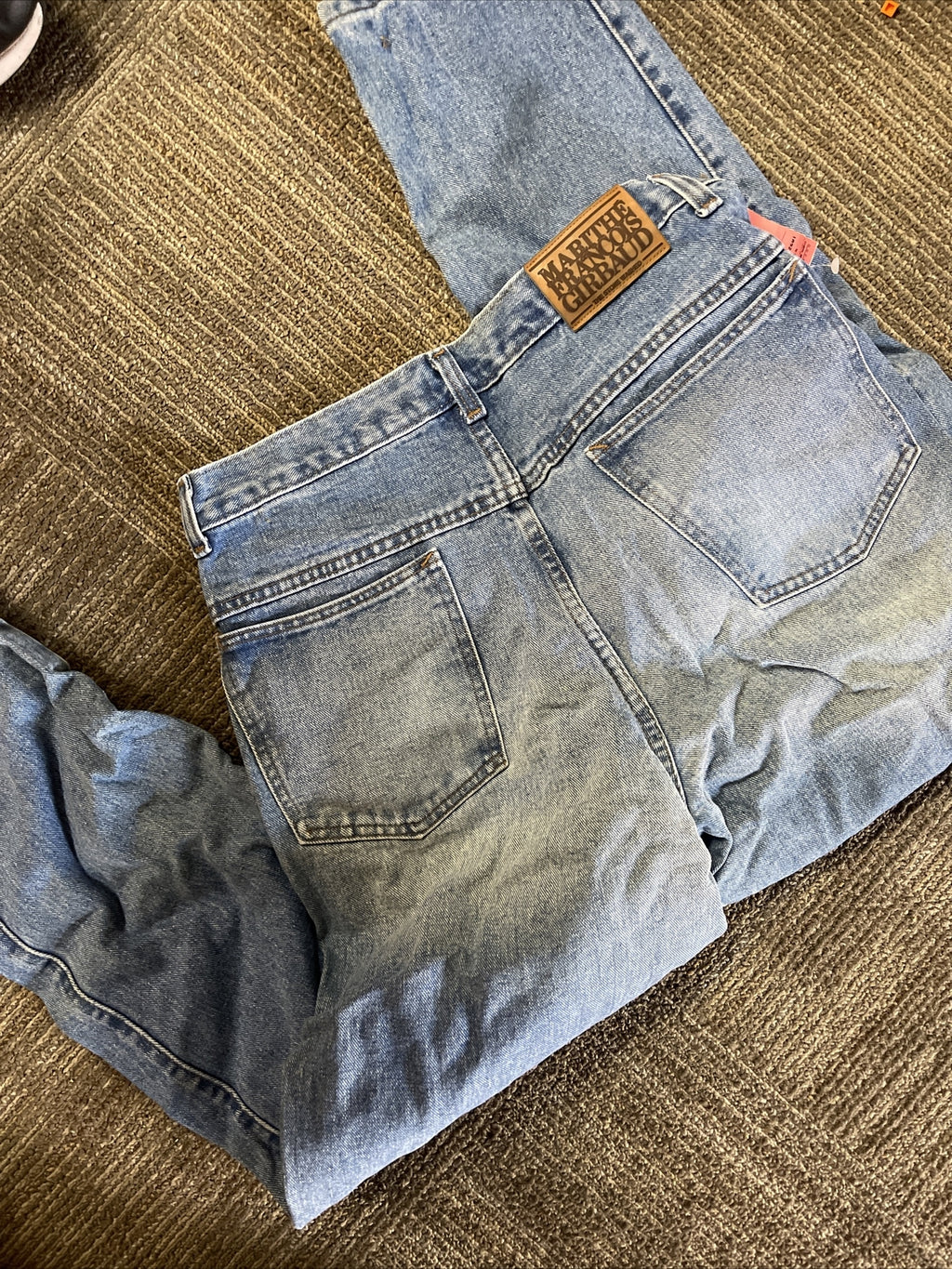 new old stock 1990 MARITHE FRANCOIS GIRBAUD Womens Jeans Size 5/6 Denim USA6