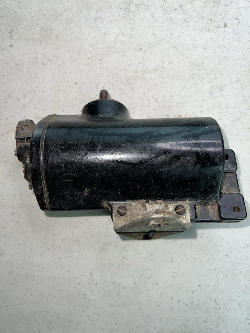 Vintage DSM Electric Motor Generator Starter Industrial Hot Rod1