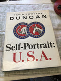 Self-Portrait U.S.A. by David Douglas Duncan 1969 LG Photo Book Political Conv.0