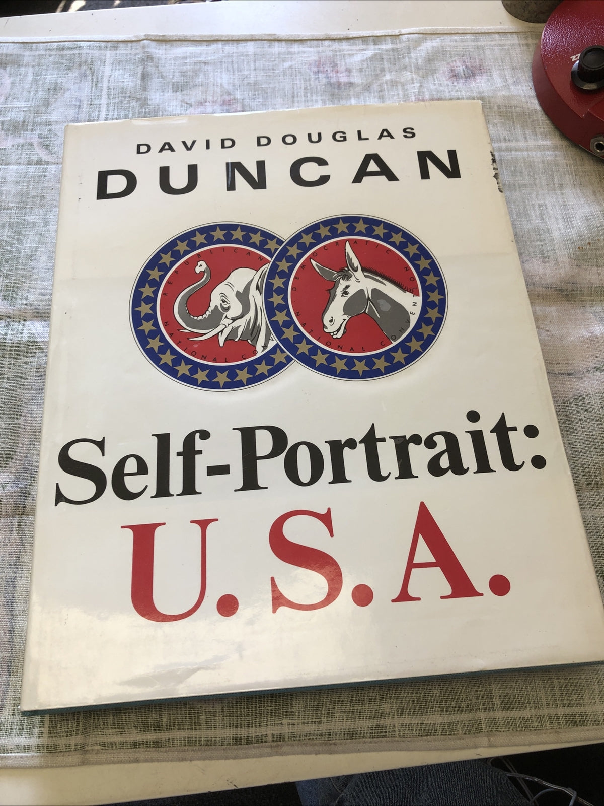 Self-Portrait U.S.A. by David Douglas Duncan 1969 LG Photo Book Political Conv.0