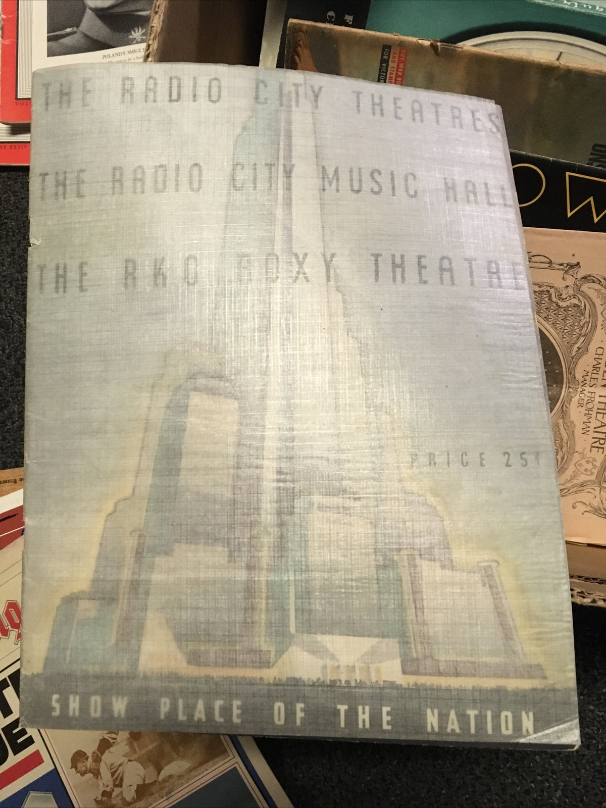 Vintage 1935 - RADIO CITY Music Hall Program "Show Place of the Nation" Magazine1