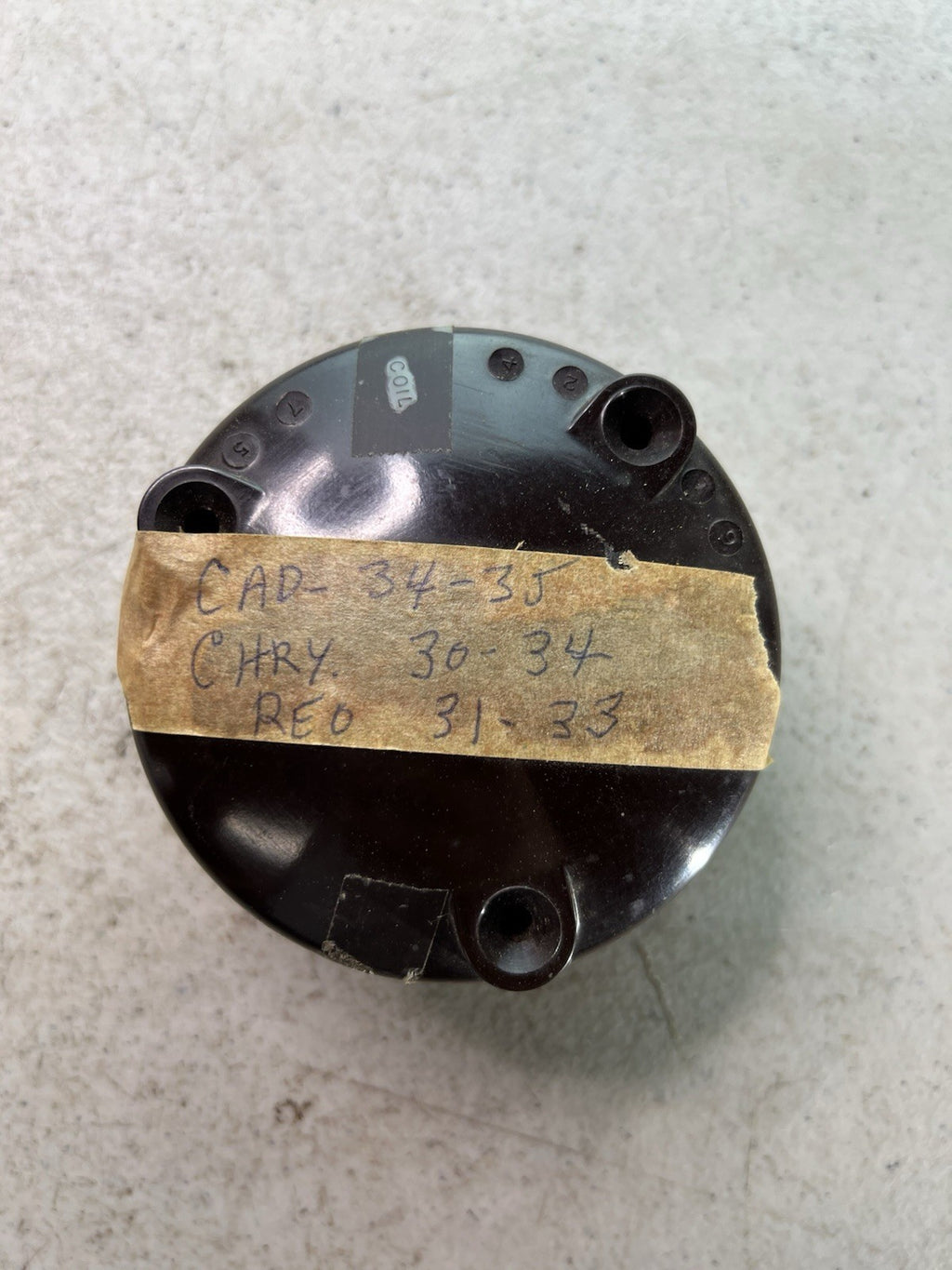 Vintage Distributor Cap – 1934–35 Cadillac, 1930–34 Chrysler, 1931–33 REO0