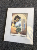 Artist BARRY KITE Signed Art Print Framed “Meeting Their Maker” 10”x8”0
