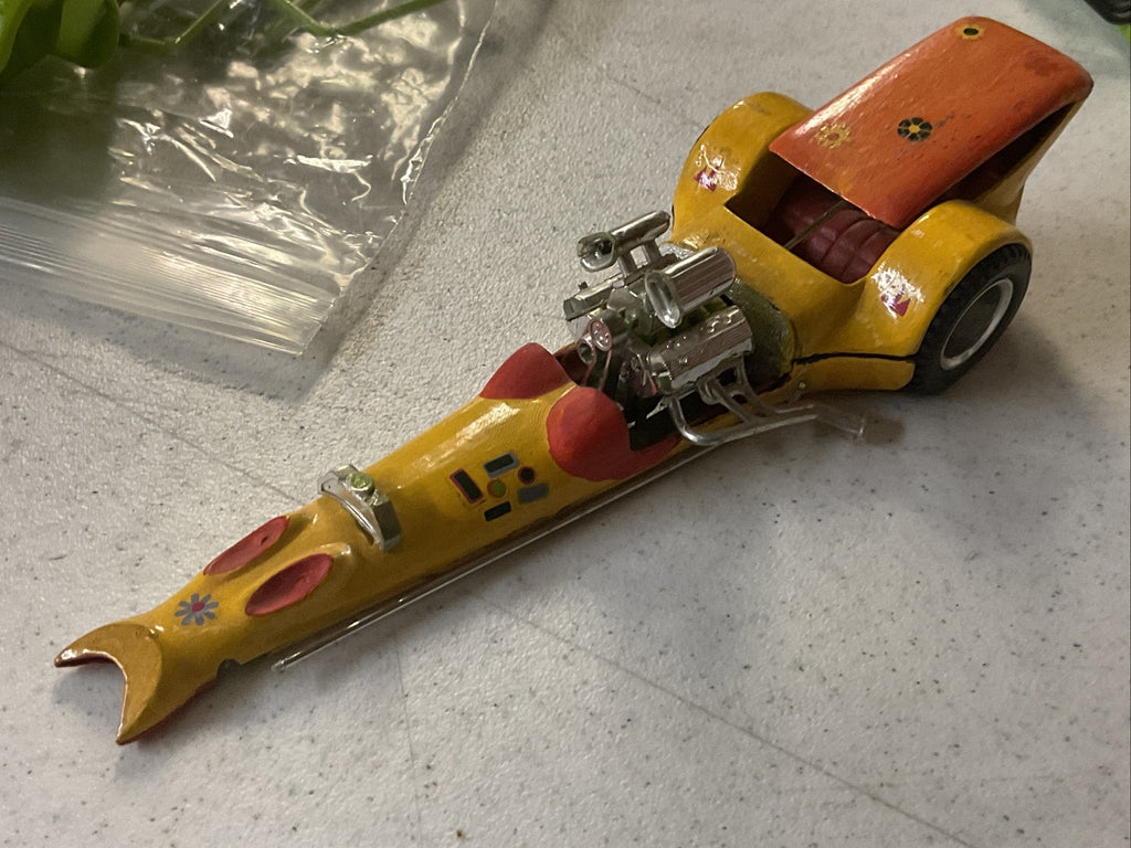 1960s Monogram Tom Daniel, T'arantula ,dragster Junkyard/restoration  Lot4