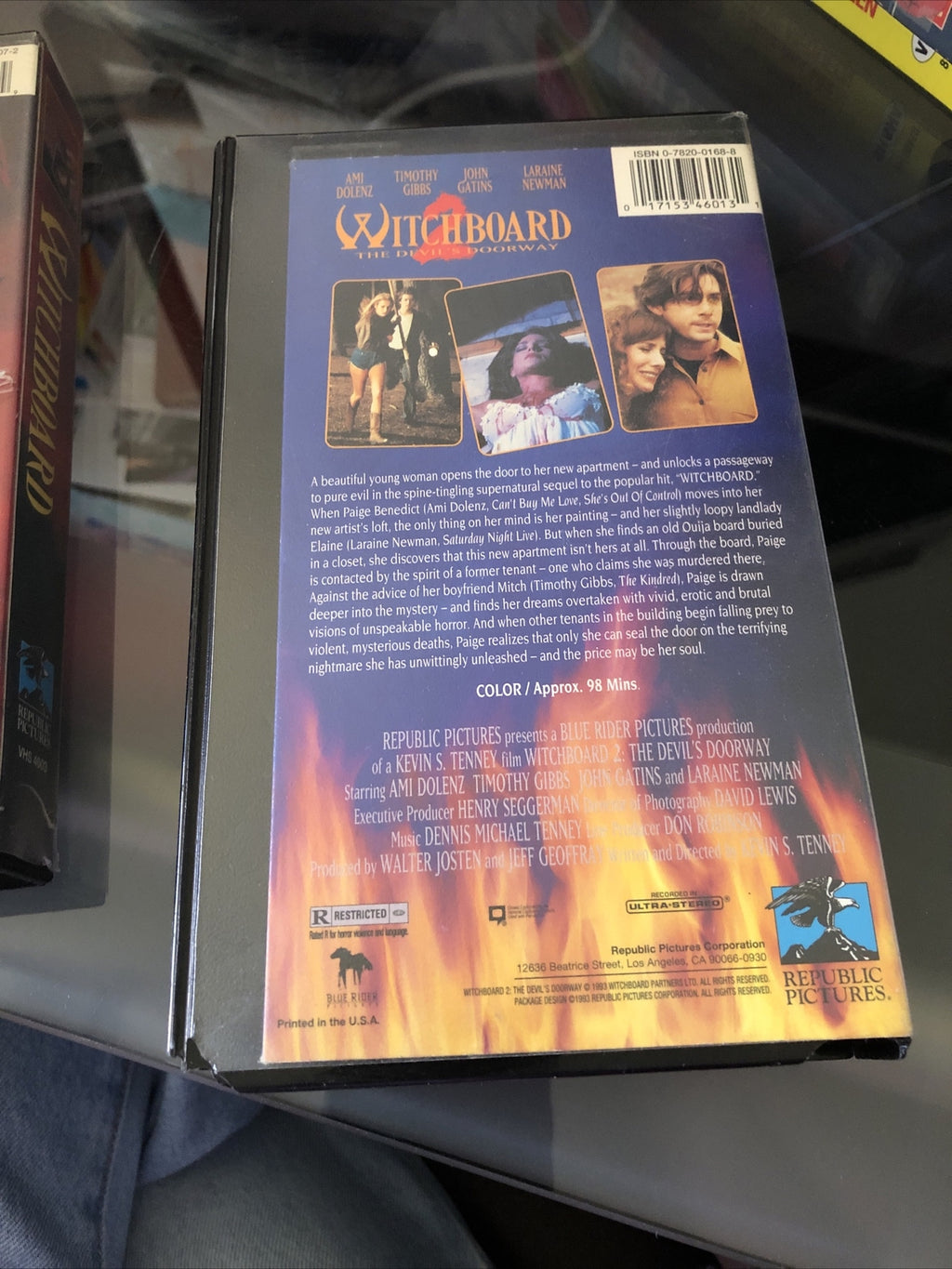 Witchboard Horror VHS Lot Of 2 Don’t Play It Alone & The Devil’s Doorway2