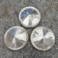 (3) Ford Mustang Galaxie Gran Torino Thunderbird Fairlane 10" Dog Dish Hub Cap0
