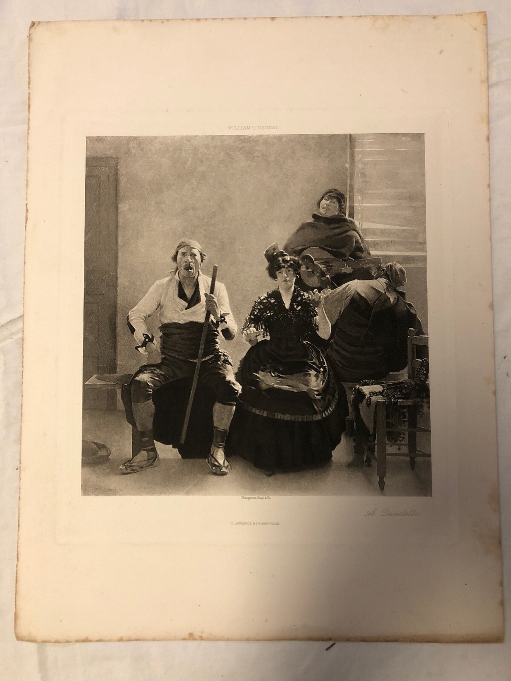 William T Dannat Photograuver Goupil & Co. -A Duartette D Appleton Co0
