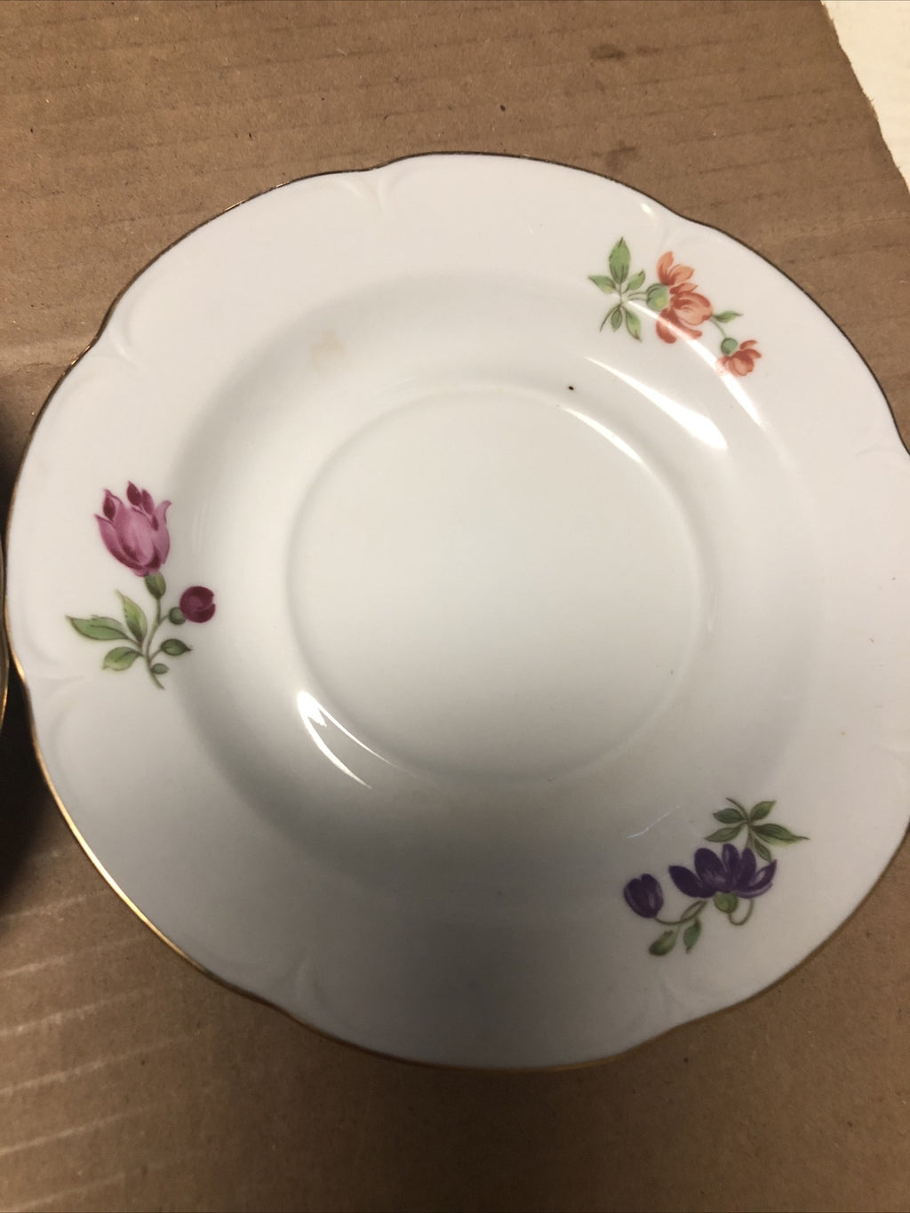 Vintage Lot Of 3 Jlmena Henneberg Plates German Democratic Republic 5.5”3