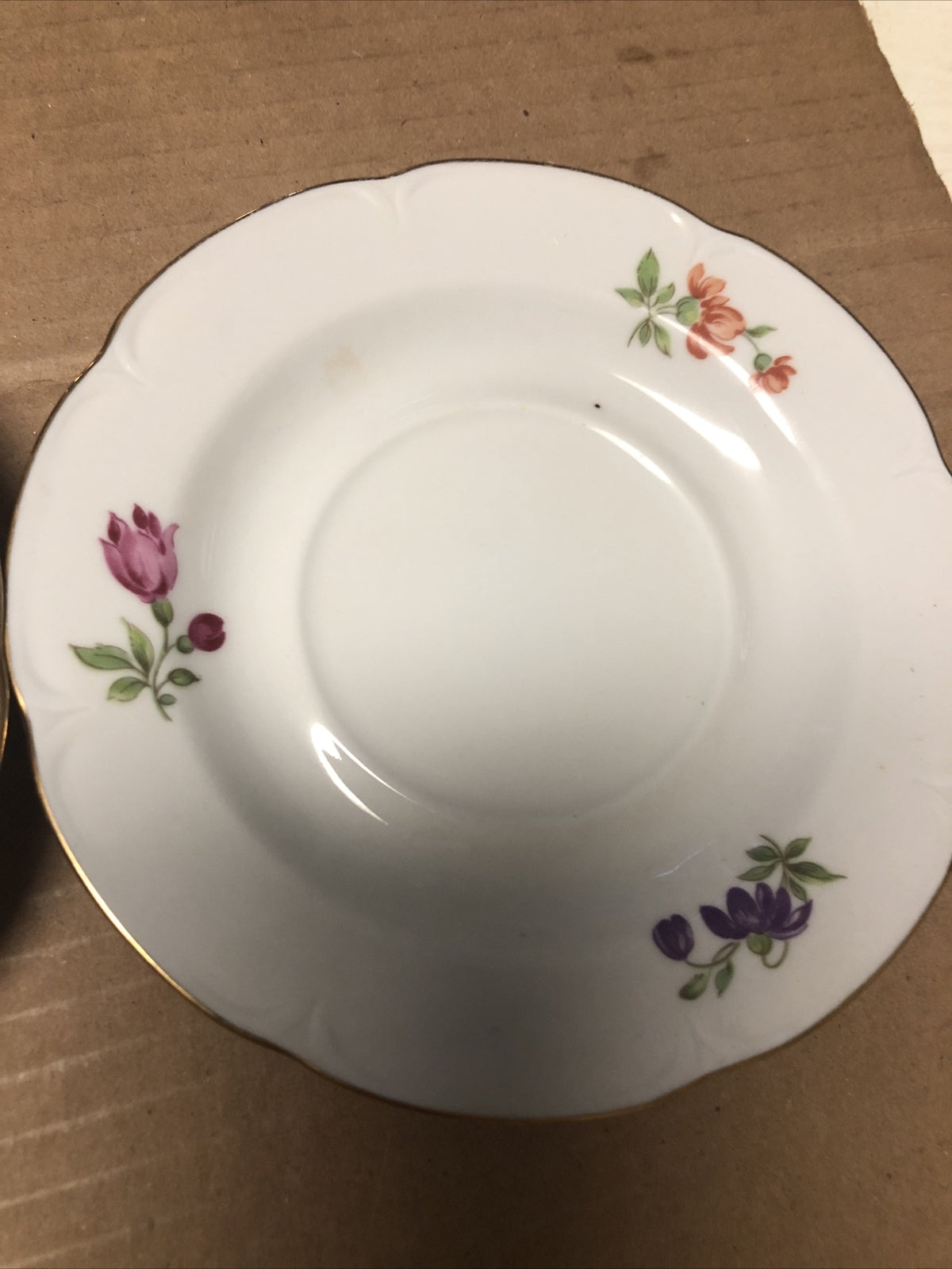 Vintage Lot Of 3 Jlmena Henneberg Plates German Democratic Republic 5.5”3