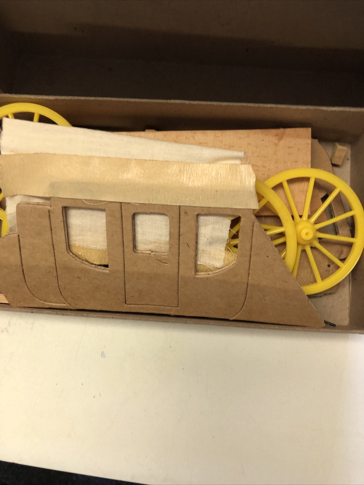 Vintage Frontier Days Stage Coach Build Your own With Instructions1