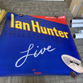 RARE Ian Hunter Live LP Record store Promo Subway Poster #48 48” 1980s Chrysalis0