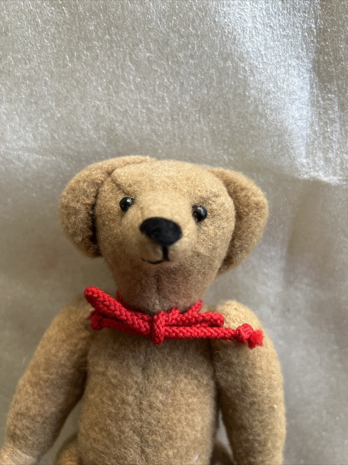 Cute Hand Made Vintage Bear 9” Steiff Style Felt0