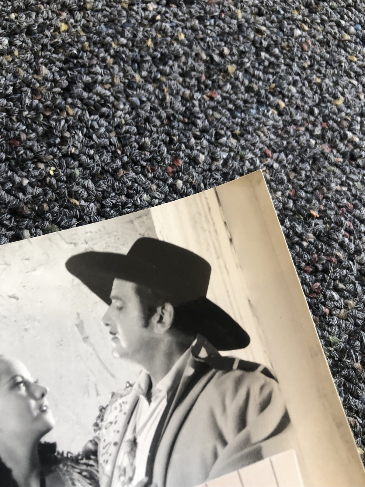 RARE Original Photo Of MERLE OBERON Candid Shot 9”x4.5”3