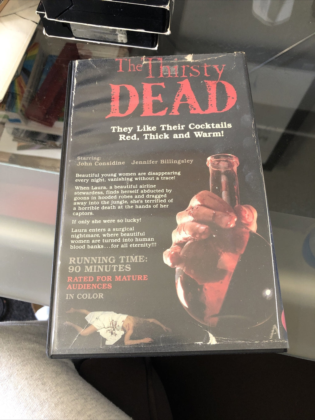 The Thirsty Dead VHS Horror John Considine1