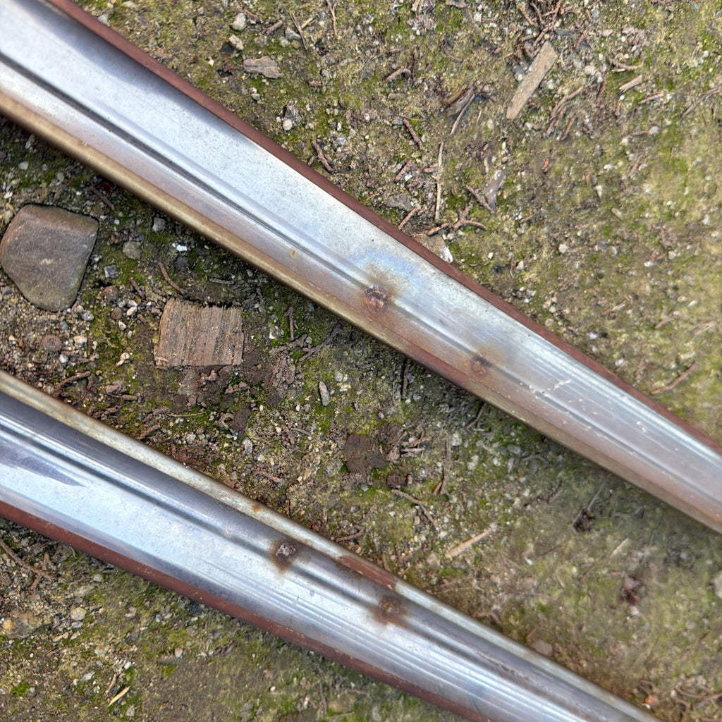 1948  DODGE 4-DOOR SEDAN DRIVER HOOD  MOLDING TRIM,  ORIGINAL PART11