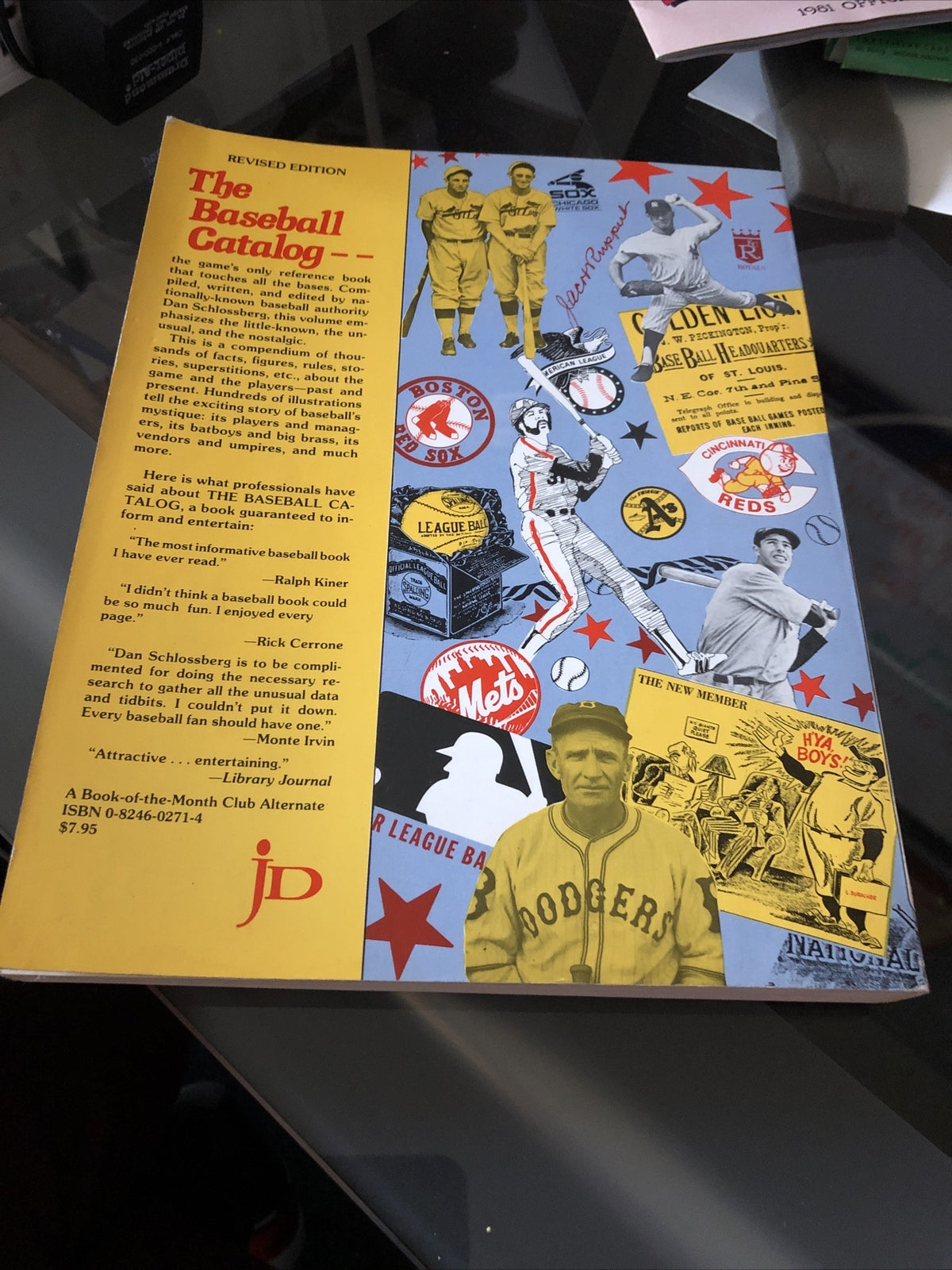 Vintage The Baseball Catalog By Dan Schlossberg 19837
