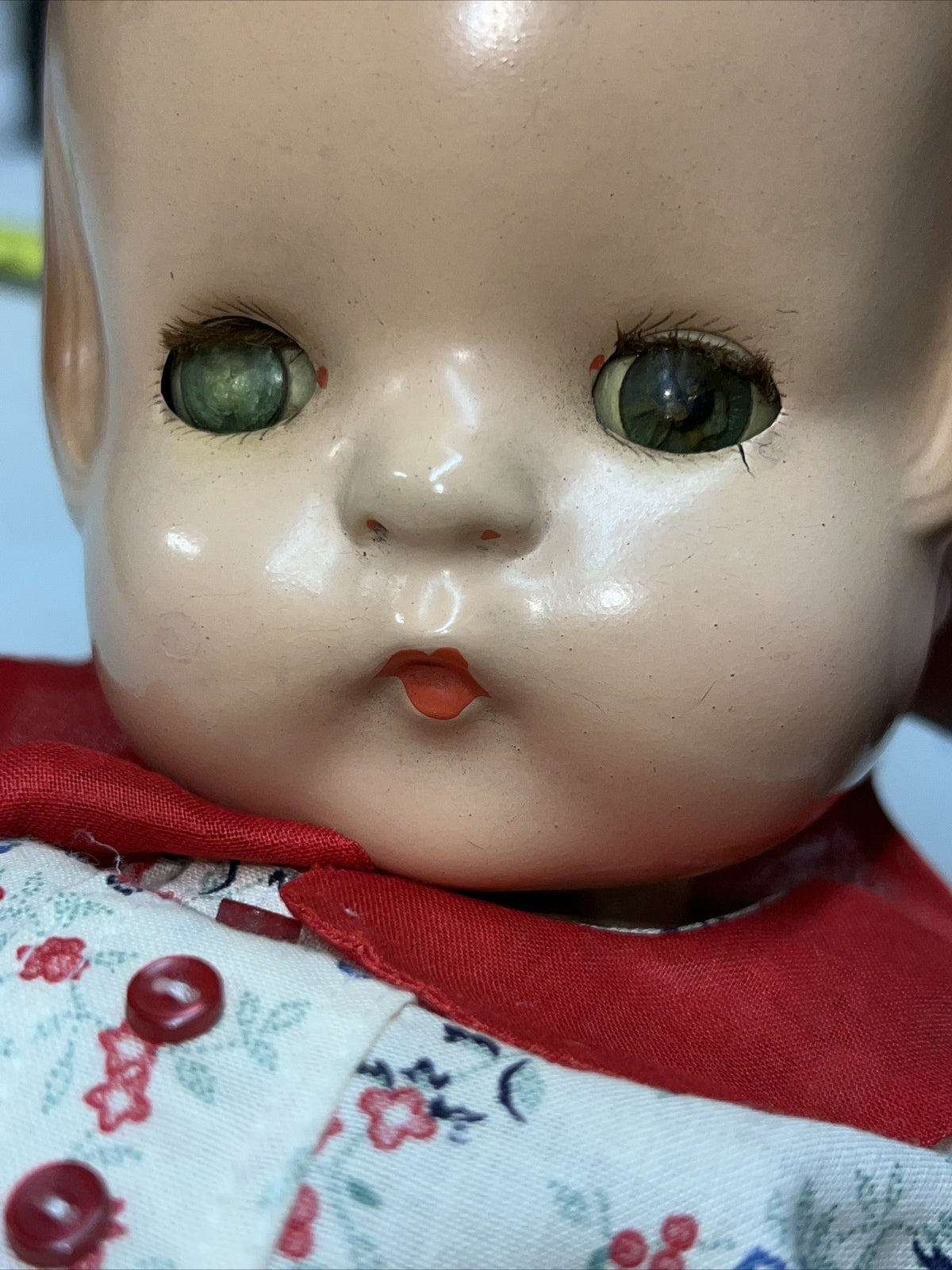 Effanbee Patsy Ann Composition 17.5” Doll 1930s Antique Vintage Dress Hat Outfit7