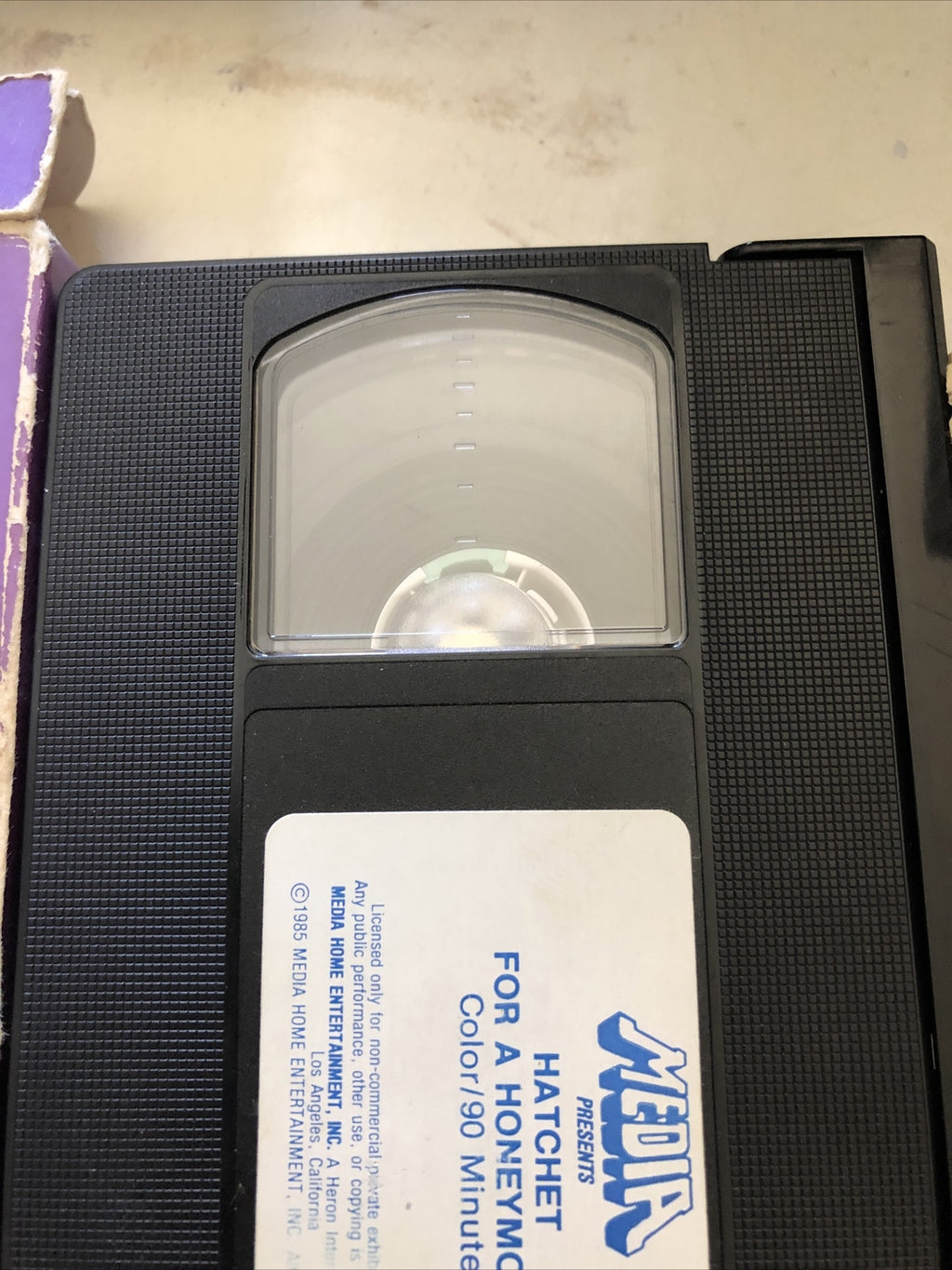 Hatchet for the Honeymoon (VHS, 1993) Rare, Horror, Mario Bava, Slasher3