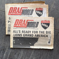 Vintage 1970 Drag World Magazine Volume 6 NHRA AHRA Prudhomme Garlits News0