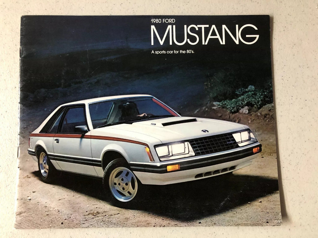1980 FORD MUSTANG GALLERY DEALERSHIP PHOTO BOOK0