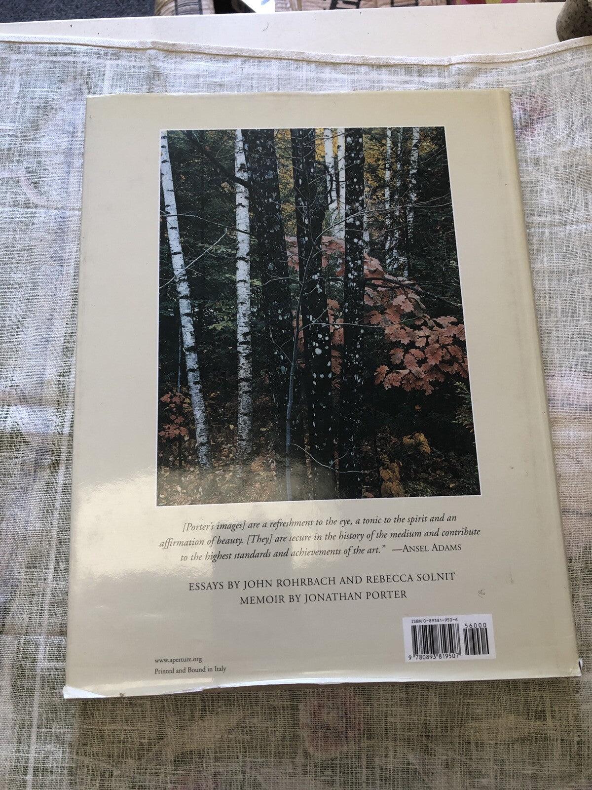 Eliot Porter : The Color of Wildness by Rebecca Solnit; John Rohrbach2
