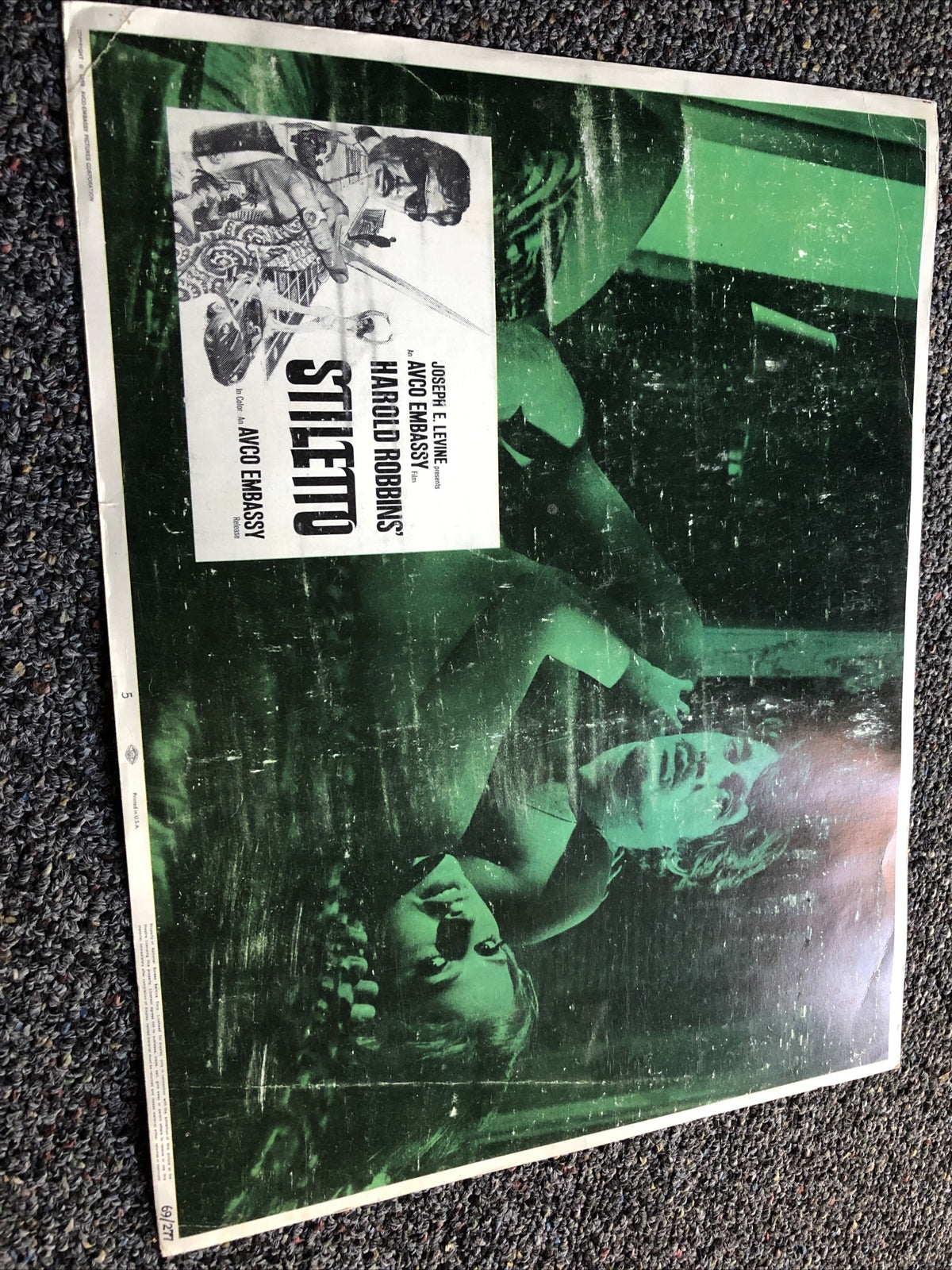 Stiletto Lobby Card #5-19691