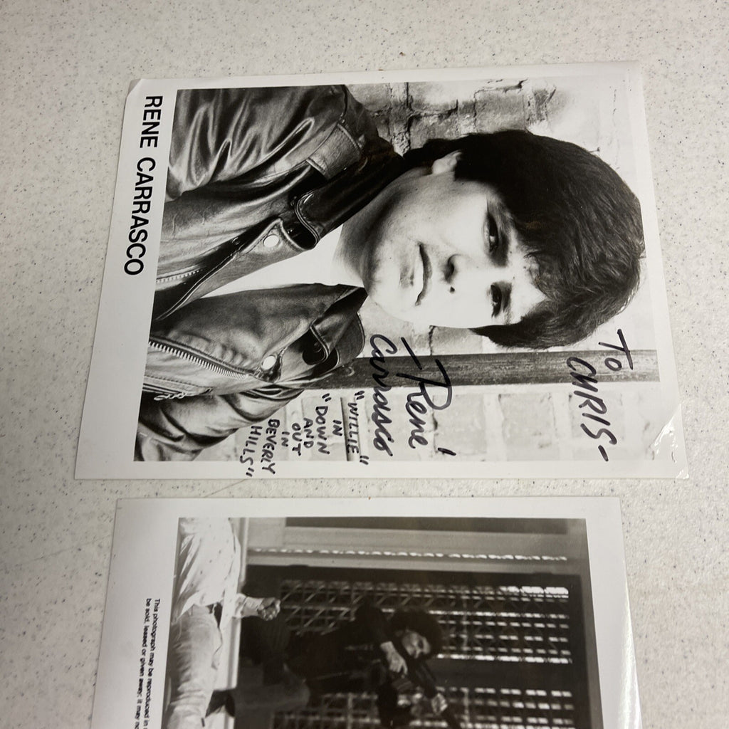 Rene Carrasco SIGNED PHOTO Hit Man In SCARFACE Down And Out In Beverly Hills2