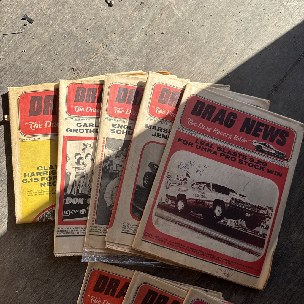 Vintage Drag News Magazine 1972 Volume 18 Drag Racing NHRA Don Garlits Lot1