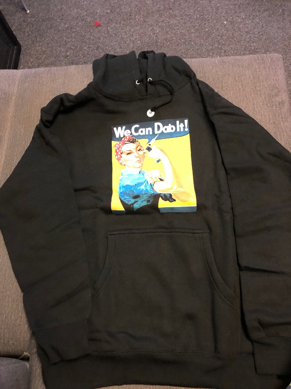 Legendary Status DabLab Loyal To The Oil Black Hoodie Rosie Riveter L0