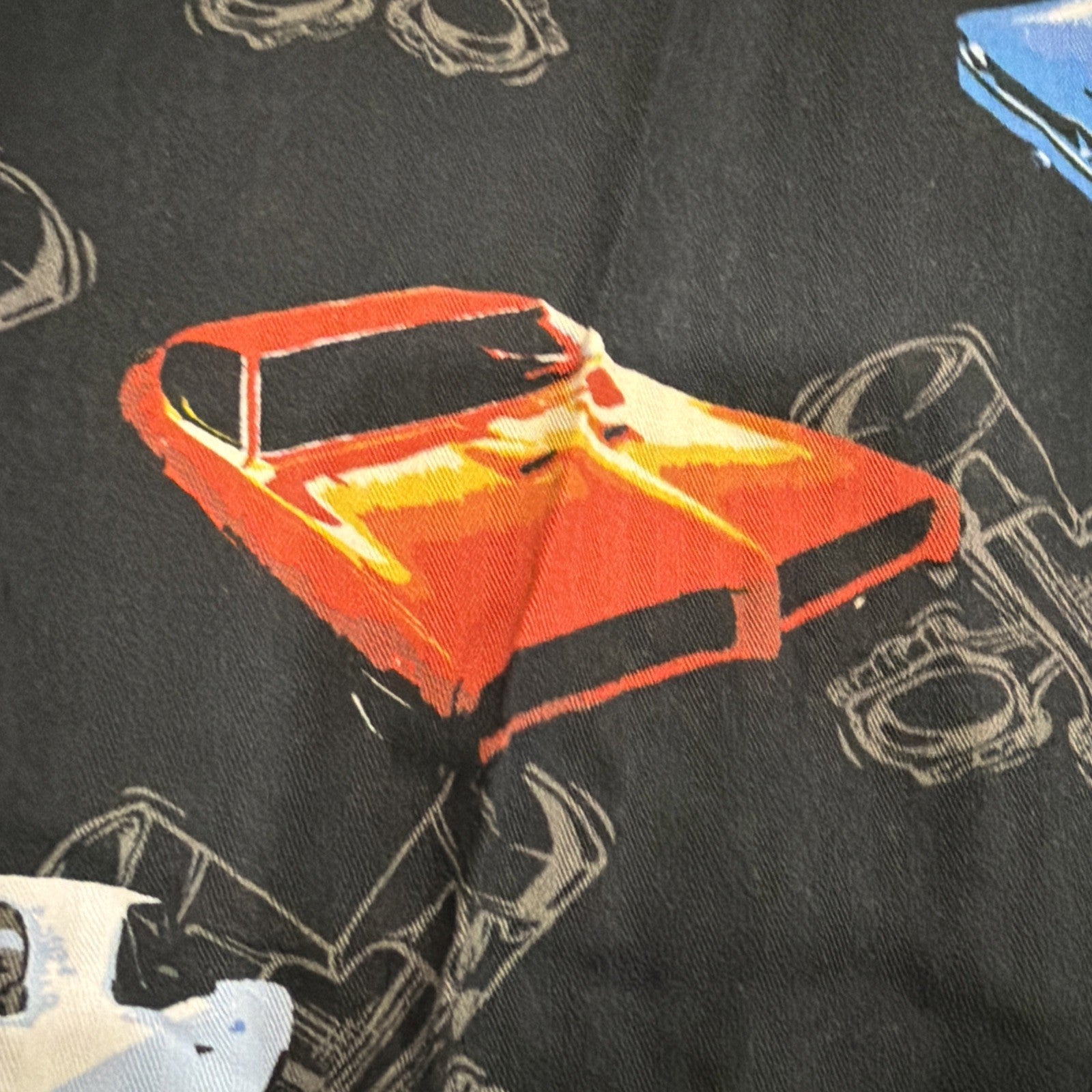 Vintage David Carey Mopar  Cuda Charger Logo History Pit Crew Car T Shirt Medium2