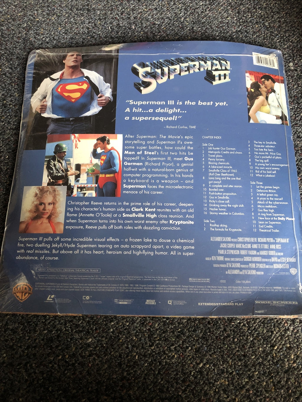 SUPERMAN III (3) Ken Thorne & J. Williams & Moroder, Widescreen Edition1
