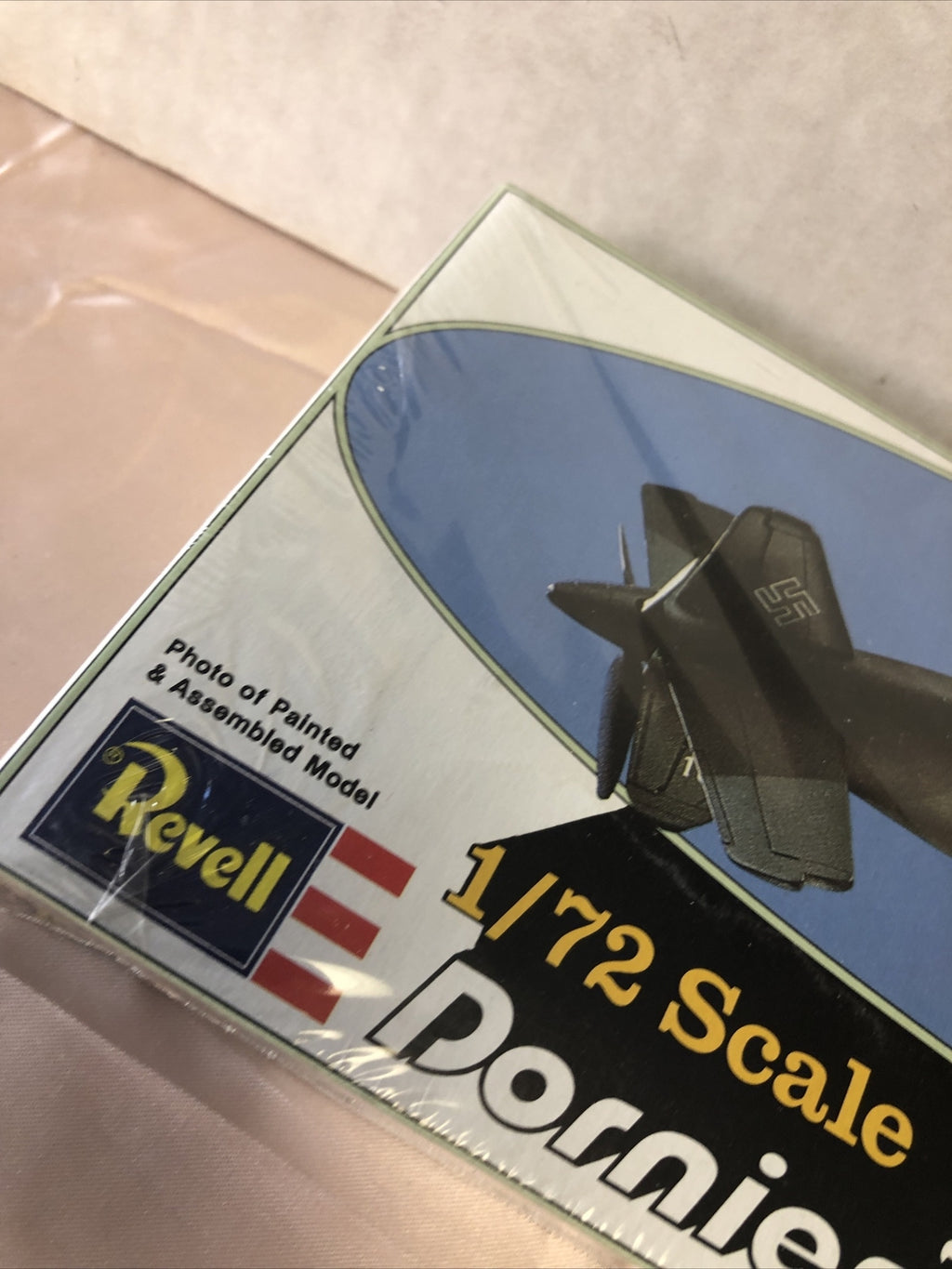 Vintage Revell Dornier "Arrow" Airplane Plastic Model Kit 1:72 Factory Sealed3